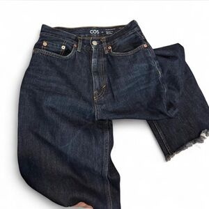 COS Indigo Straight Jeans